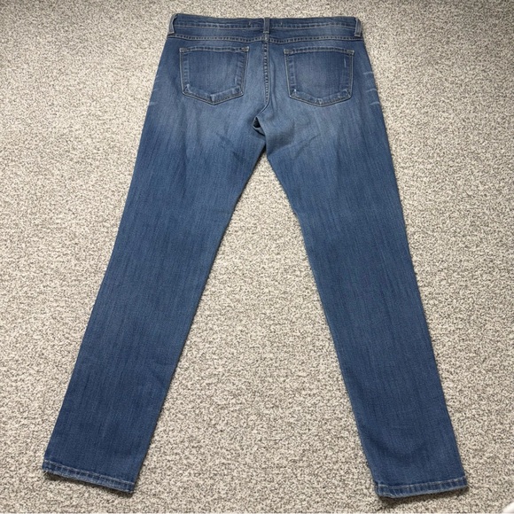 Women’s Flying Monkey Ankle‎ Skinny Distressed Medium Wash Blue Jeans Size 27x28 - Picture 2 of 9